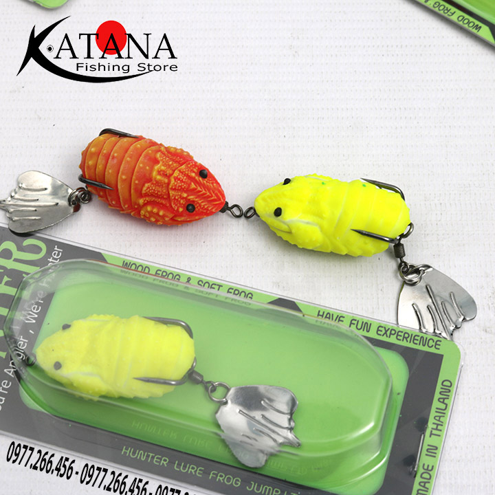 Nhái Hơi Câu Lure - Hunter V4