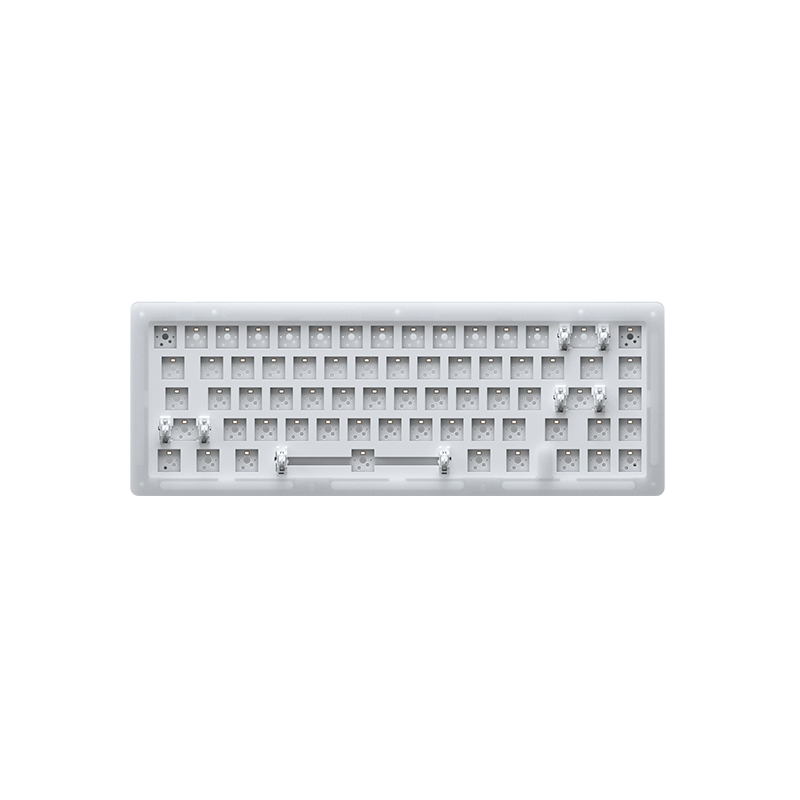 Kit bàn phím cơ AKKO ACR - White  và Black (Hotswap / RGB / Foam tiêu âm / Gasket Mount)