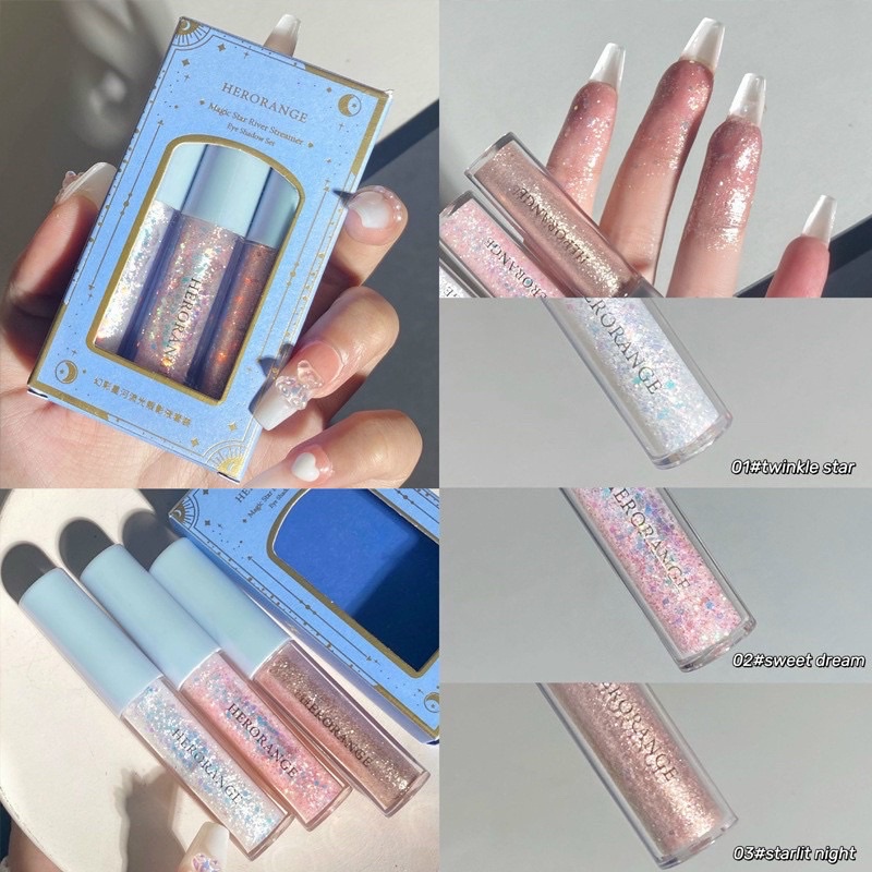 SET 3 CÂY NHŨ MẮT LẤP LÁNH HERORANGE