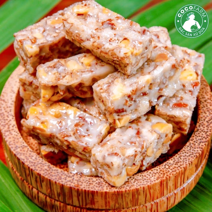 Kẹo Dừa Gạo Lứt Cocofarm ít đường