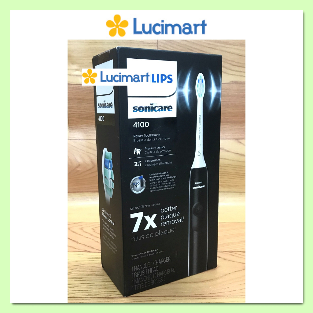 Bàn chải điện Phi.lips Sonicare 4300, PerfectClean, Optimal Clean, 6100 [Hàng Mỹ]