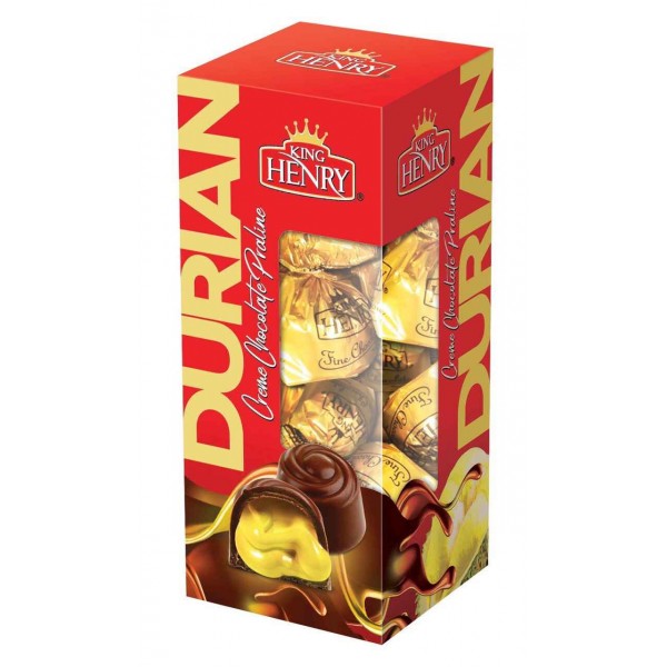 Kẹo Socola Nhân Sầu Riêng King Henry 250g