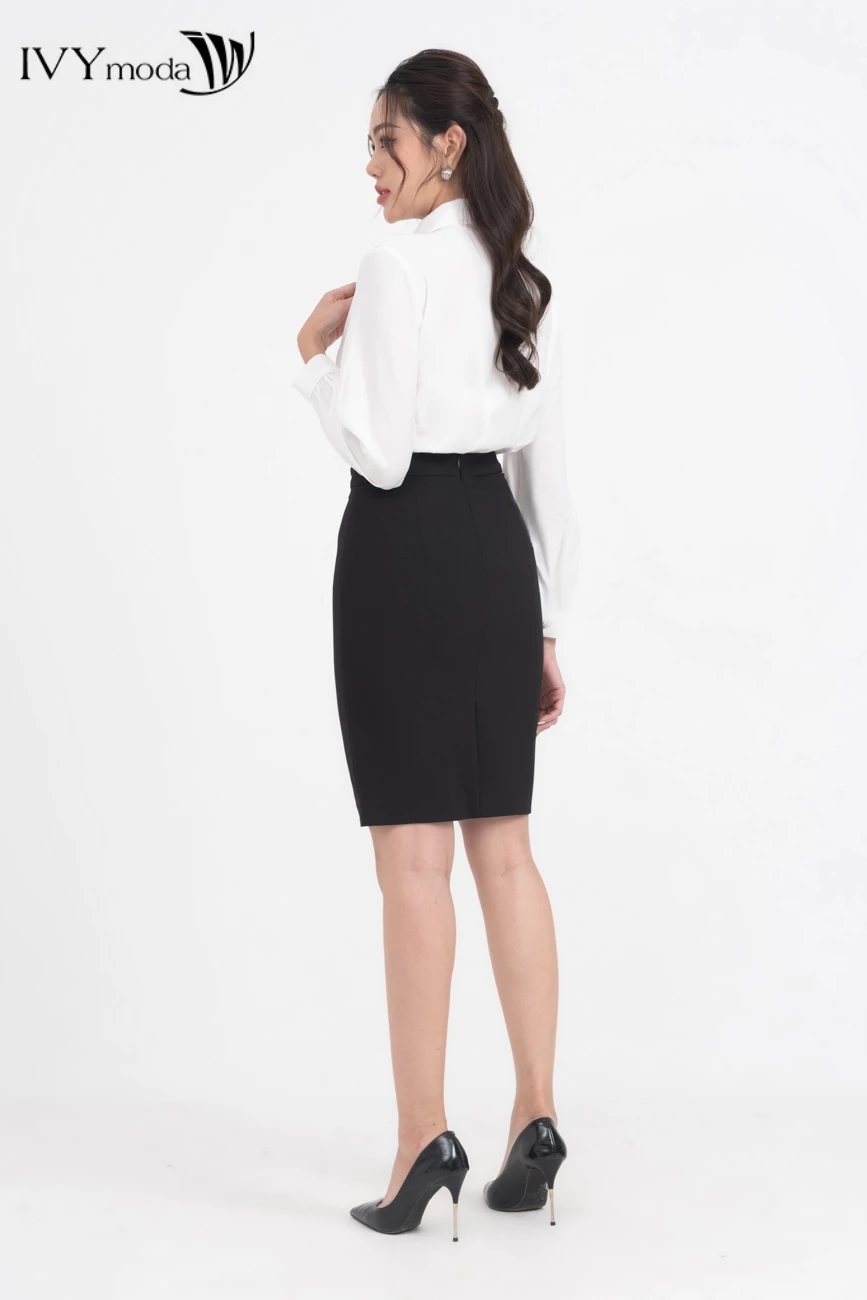 Chân Váy Bút Chì 2 Lớp IVY moda MS 31P0150