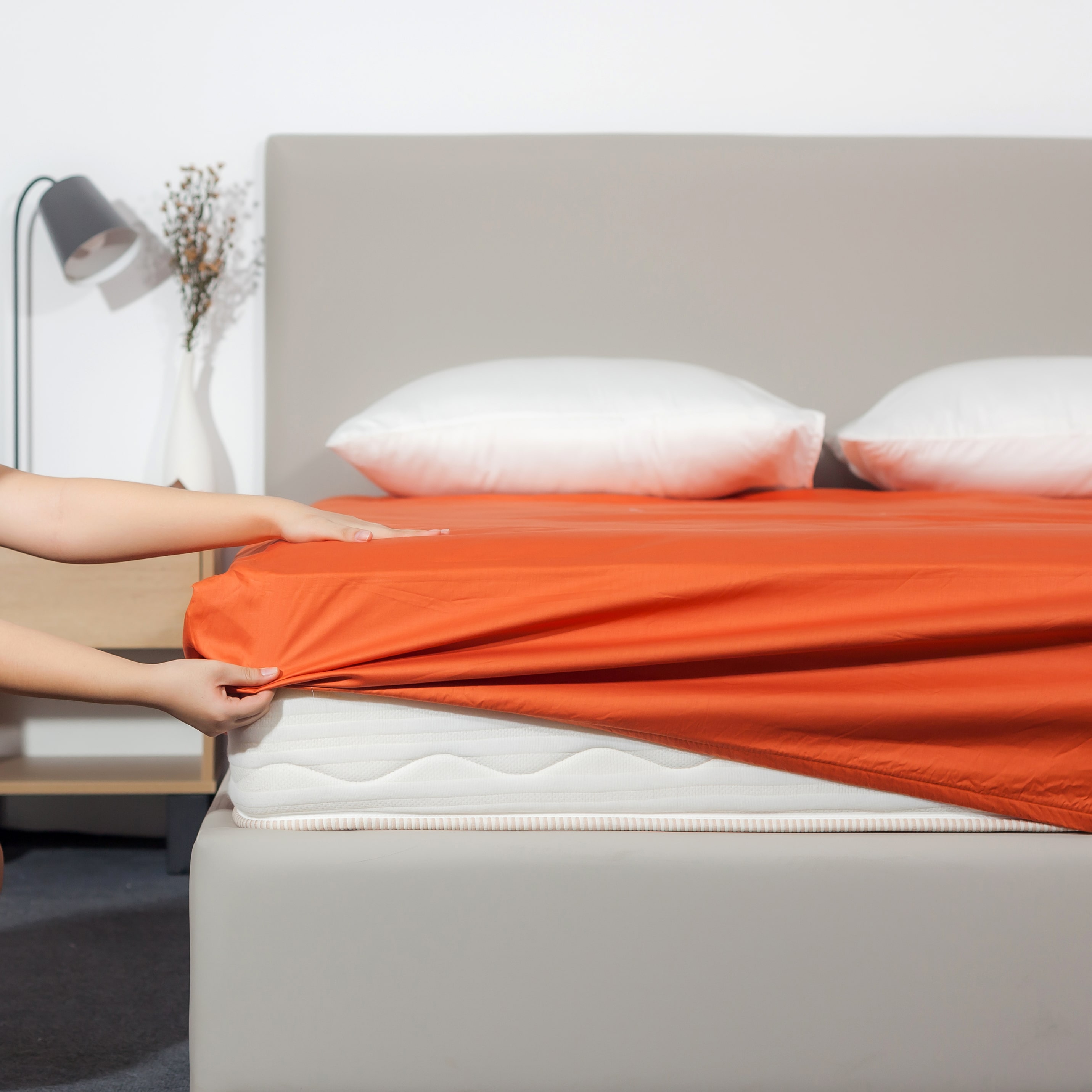 (Custom Sizes) Bed Sheets Gòn Bedding Cotton 100% Sizes 1mx2m, 1m2x2m, 1m4x2m, 2mx2m, 2m2x2m