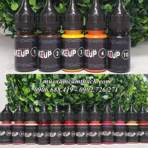 [HCM]Mực xăm Makeup của Nga 10ml