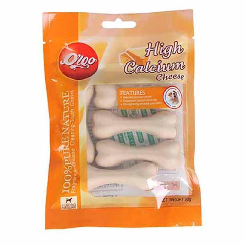Xương nhai sạch răng vị sữa cho chó - Snack 011