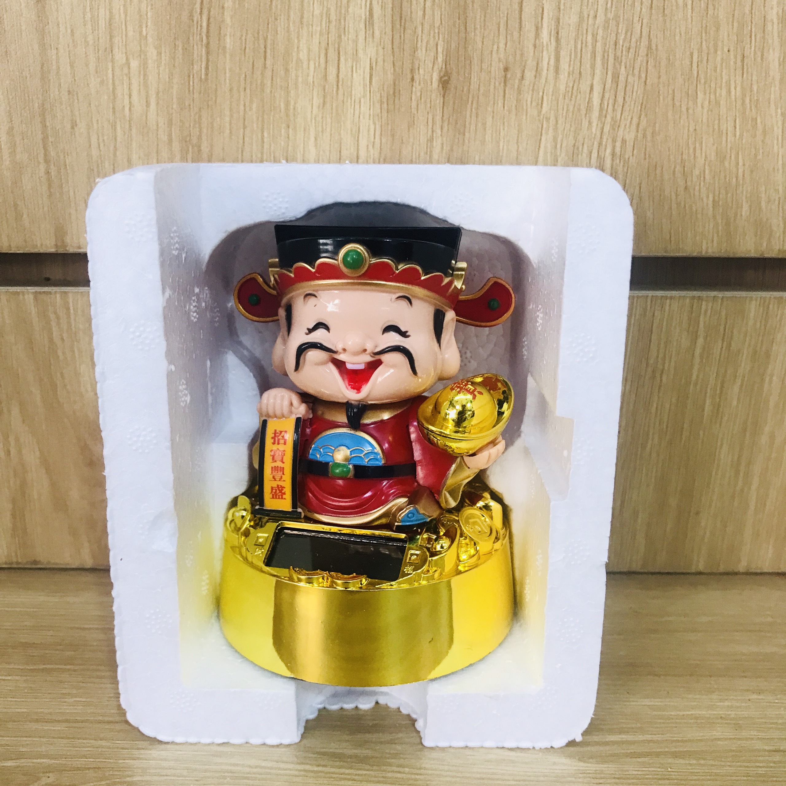 Thần tài để bàn có pin 15cm