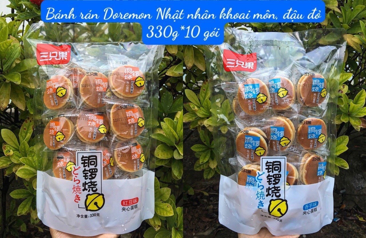 Bánh Doremon Nhân Đậu Xanh - Khoai Môn