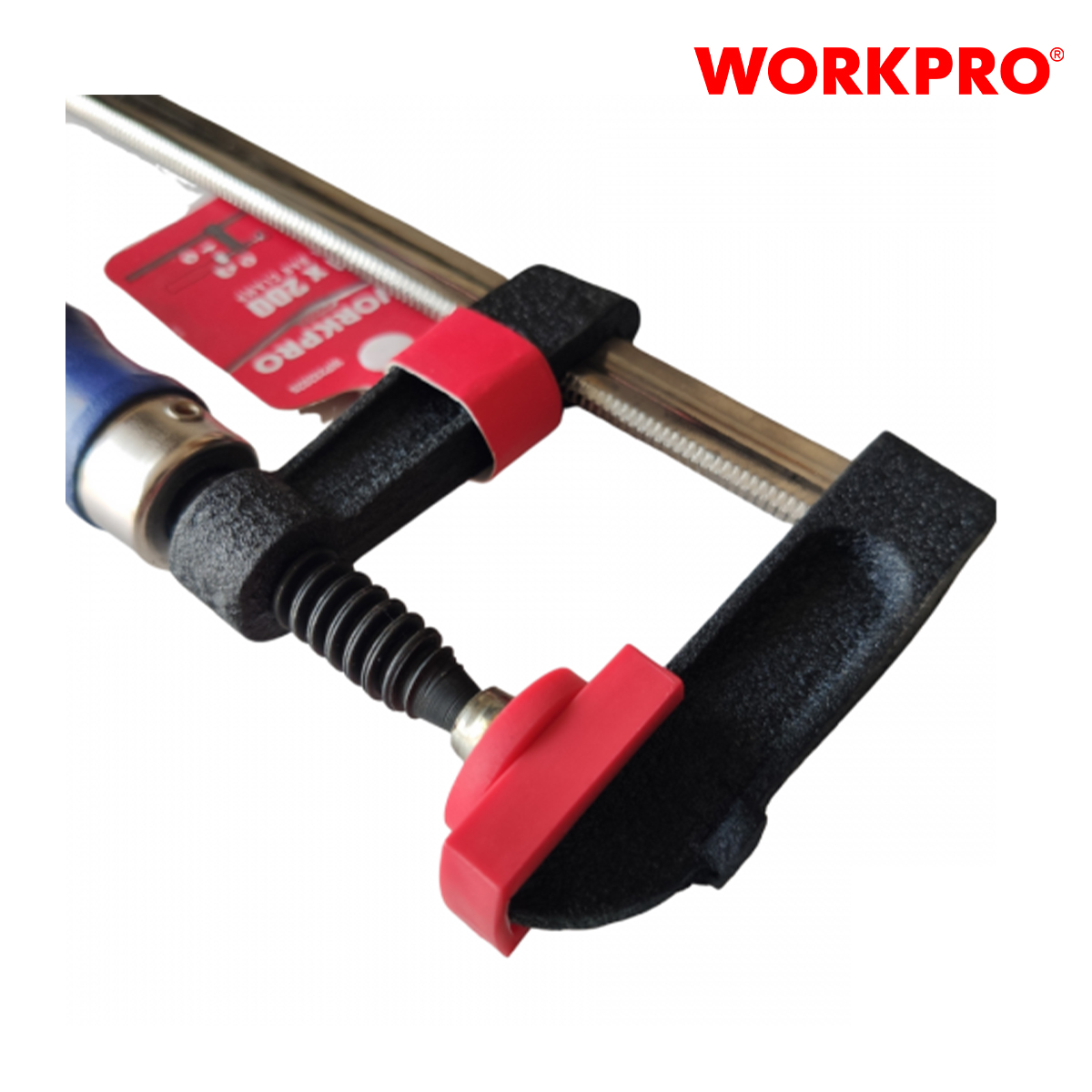 Kẹp dùng điều chỉnh gỗ 80x300mm Workpro