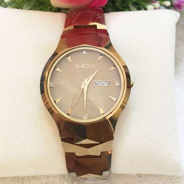 Dây đồng hồ bằng đá lắp cho dòng Rado 6604