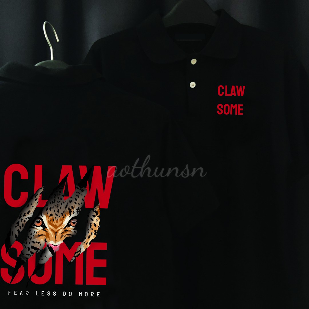 (aothunsn) Áo thun cổ trụ cổ bâu polo CỌP CLAW