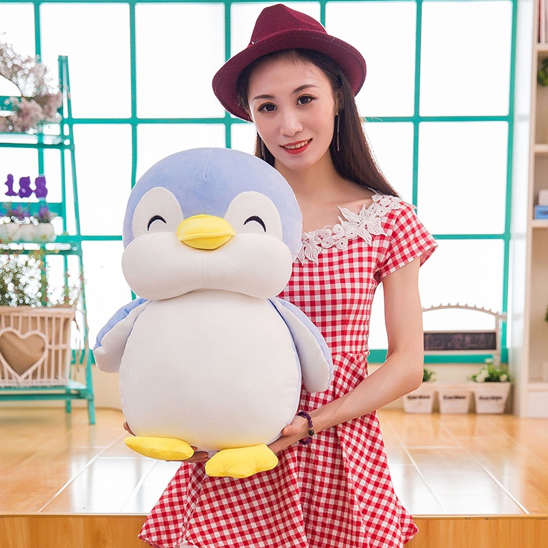 THÚ BÔNG CHIM CÁNH CỤT GẤU BÔNG MINISO CAO CẤP CHO BÉ