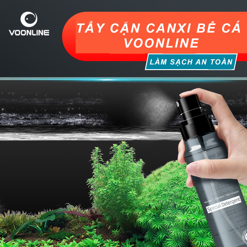 Dung dịch tẩy cặn Canxi Voonline dành cho bể cá