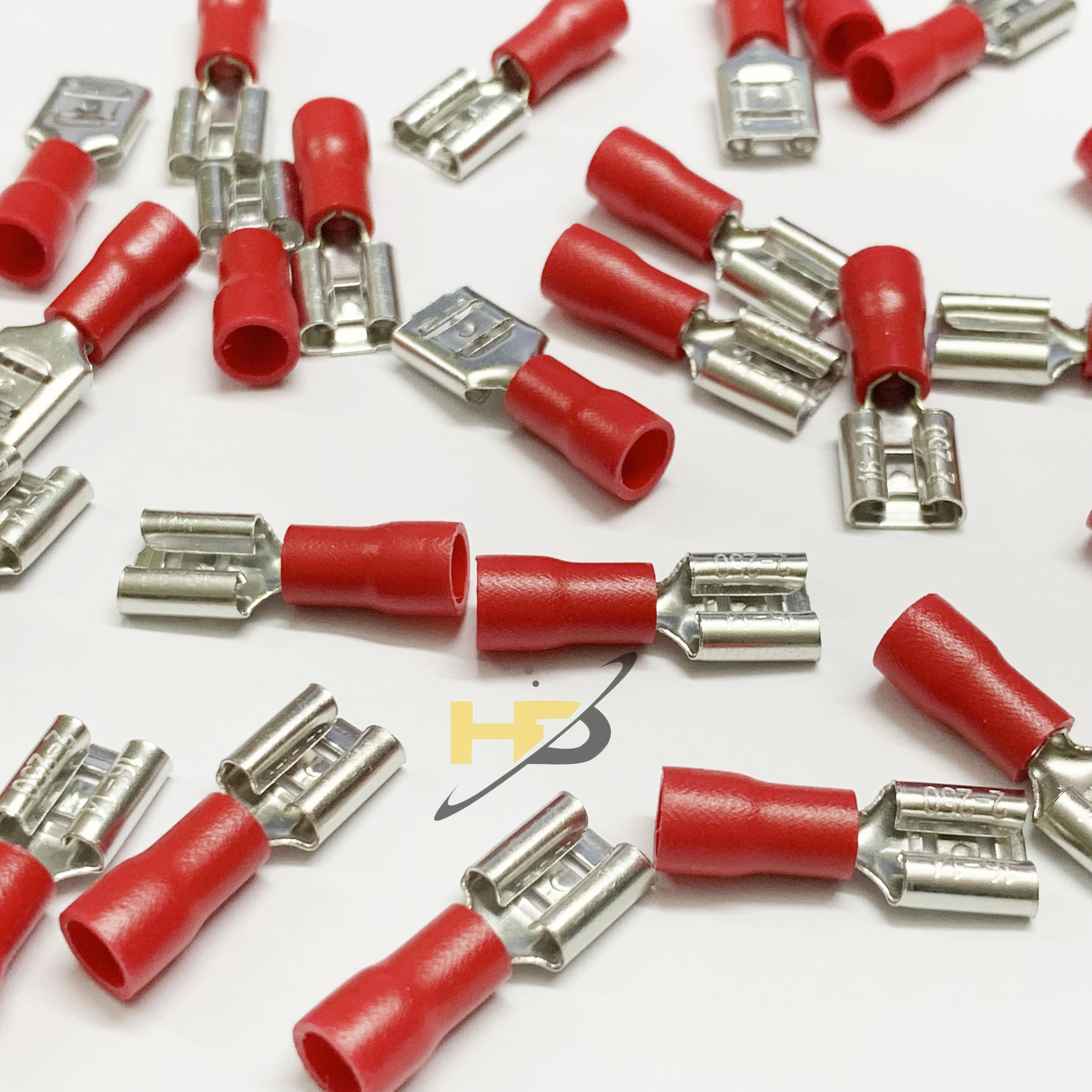 Combo 20 đầu cos điện màu đỏ fdd2-250, cốt bấm nối dây điện