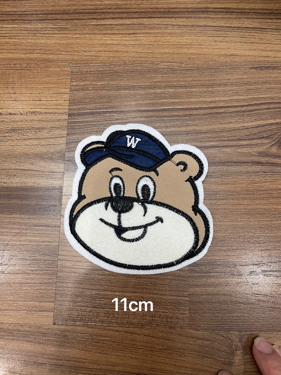Miếng Sticker Thêu Ủi hình gấu