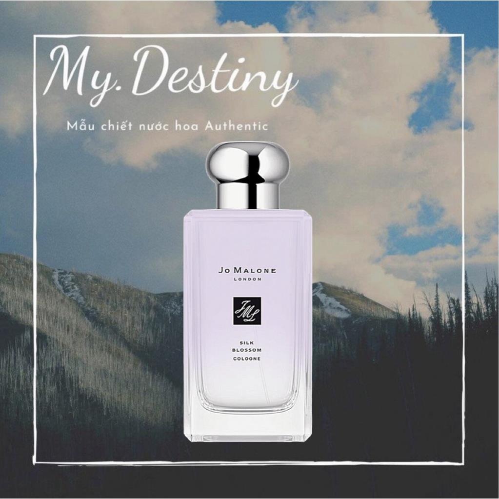 🖤 nước hoa dùng thử jo malone silk blossom test 10ml/20ml _mʏ.dᴇsᴛɪɴʏ
