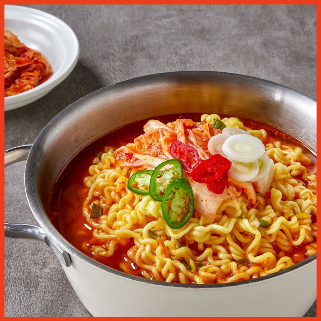[FREESHIP️] - Lốc 8 gói mì kim chi Ottogi 120g
