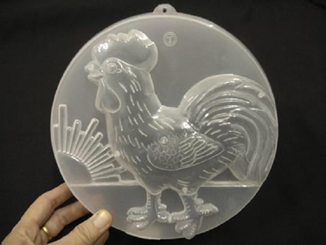 KHUÔN RAU CÂU HÌNH GÀ TRỐNG CHOAI 20 CM