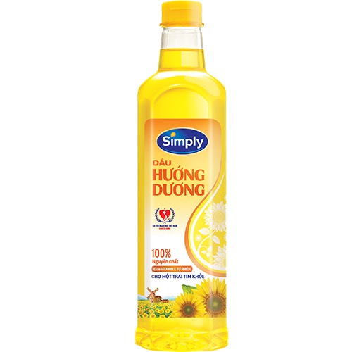 Dầu hướng dương Simply 1L