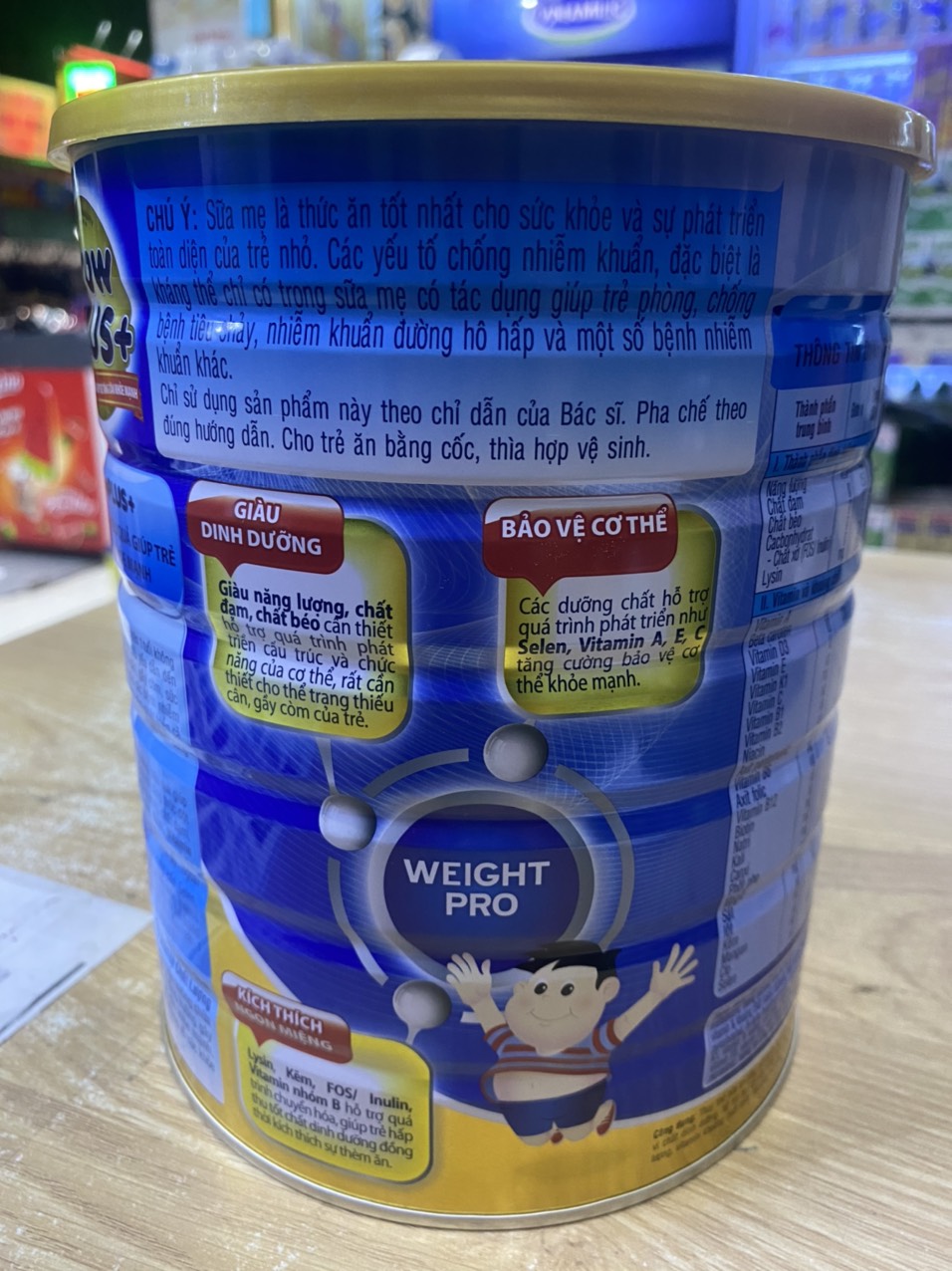 Sữa bột NutiFood Grow Plus+ tăng cân khoẻ mạnh (1,5kg).