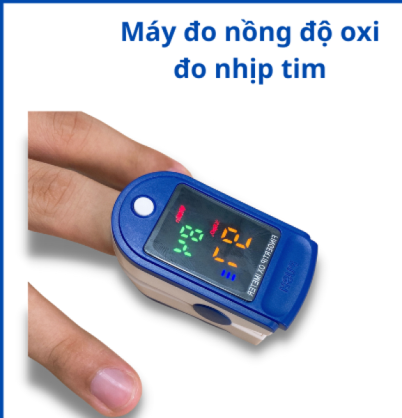 Dụng Cụ Đo Huyết Áp Mini Kẹp Ngón, dụng cụ kiểm tra nồng độ oxi trong máu phù hợp cho mọi gia đình. bán chạy