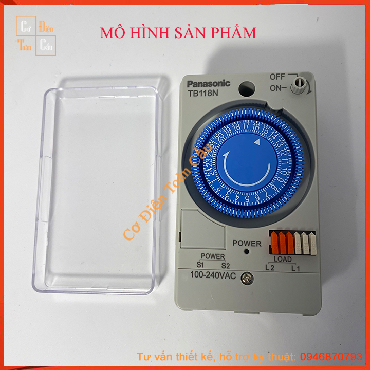 Rơ le (Relay) thời gian thực ( Timer ) Panasonic TB118N