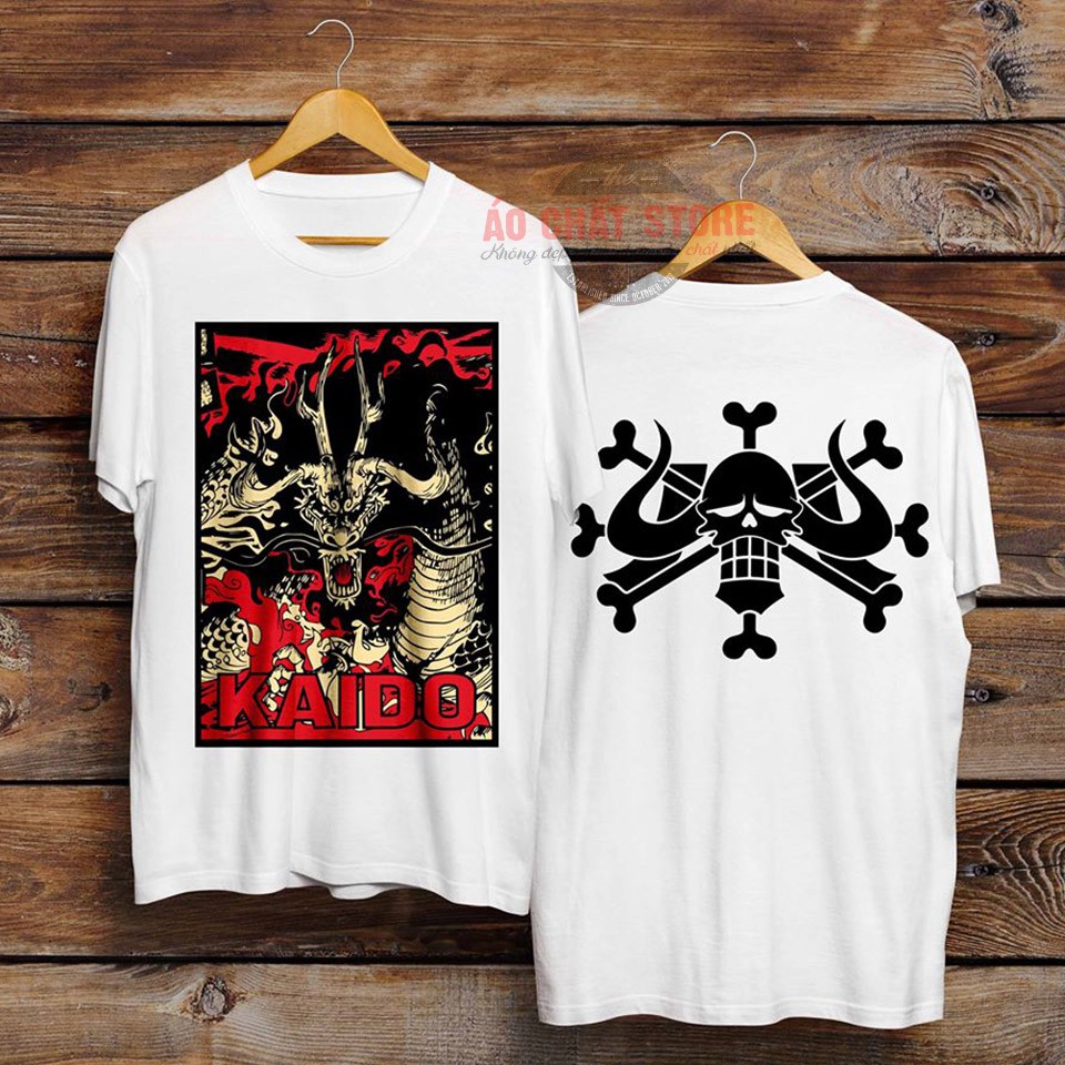 [HCM]Áo KAIDO Tứ Hoàng One Piece Siêu Ngầu Áo Thun KAIDO Đẹp OP118 (Ảnh thật)