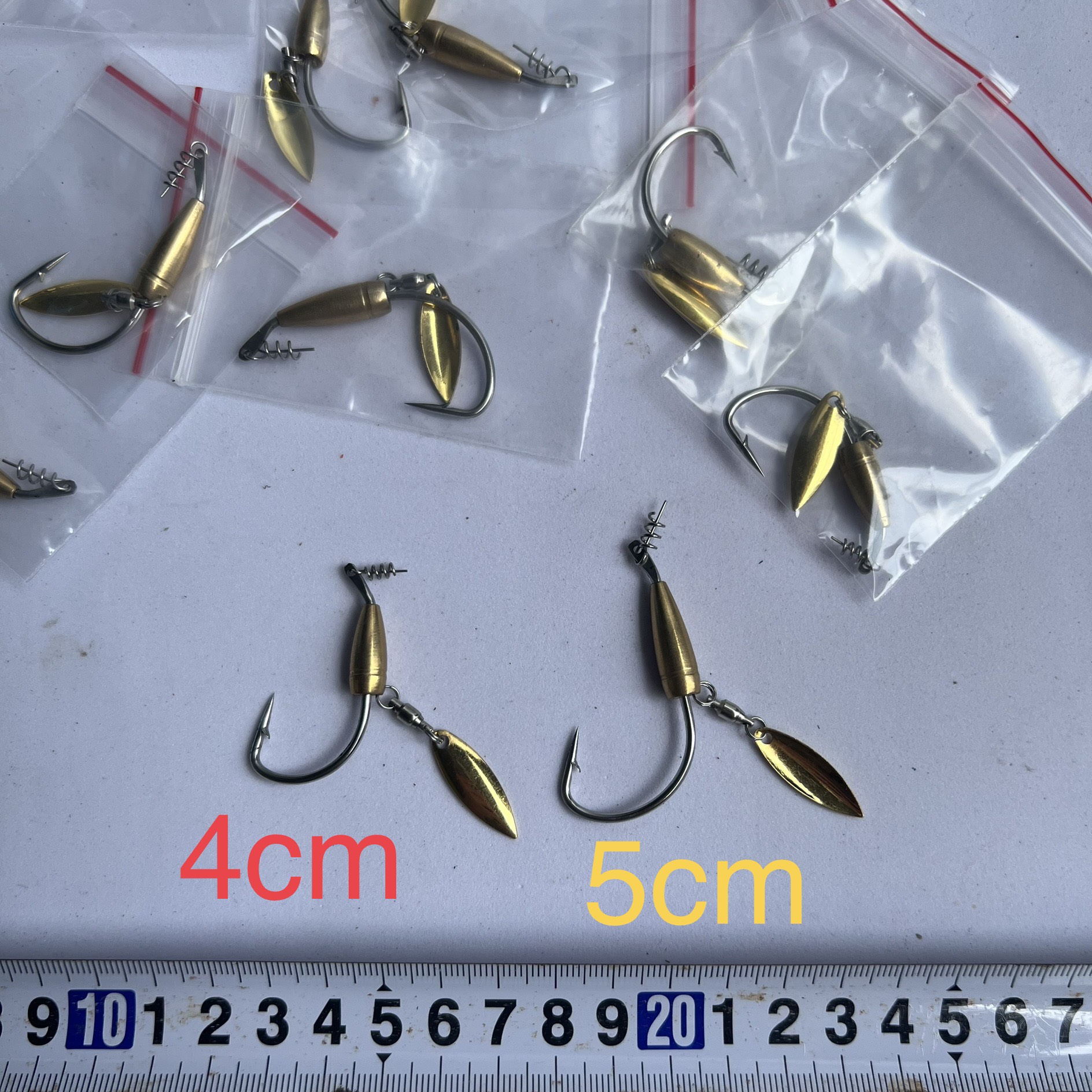 Lưỡi Móc Mồi Mềm AR15 Chì Đồng Mẫu Mới - LMMM017