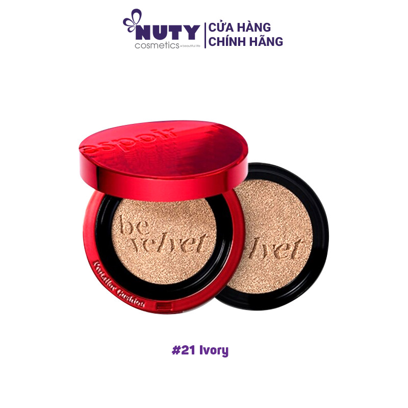 Phấn nước espoir pro tailor be velvet cushion spf34 pa++