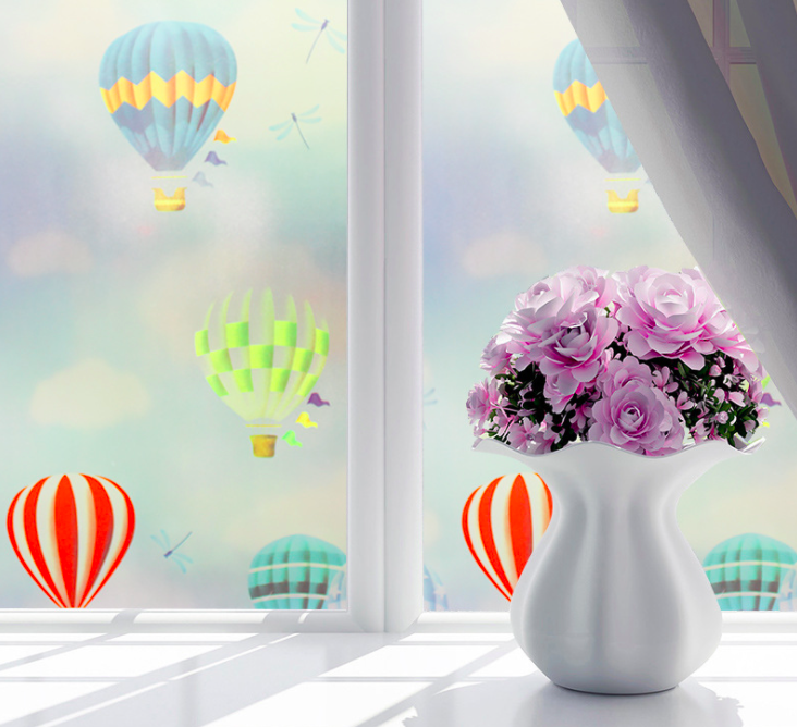 Cuộn [5m x 45cm] Decal dán kính mờ có sẵn keo - nhiều mẫu