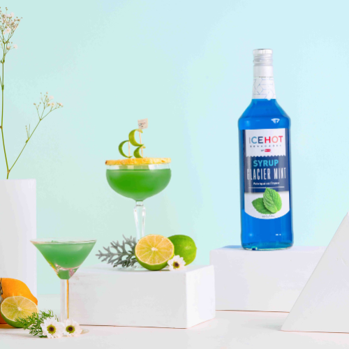 Siro Bạc Hà Ice Hot Glacier Mint Syrup 1L