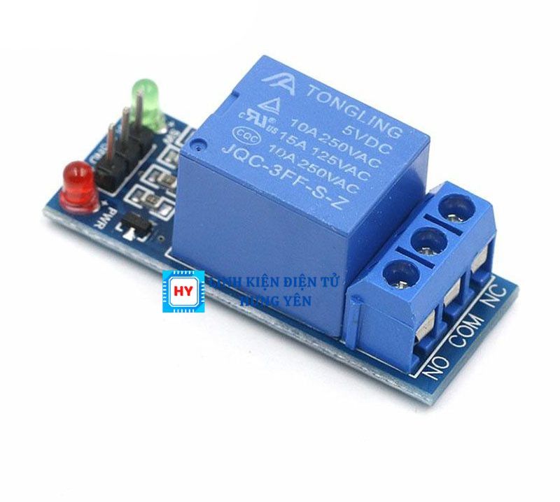 Module 1 relay kích mức thấp 5 - 12vdc