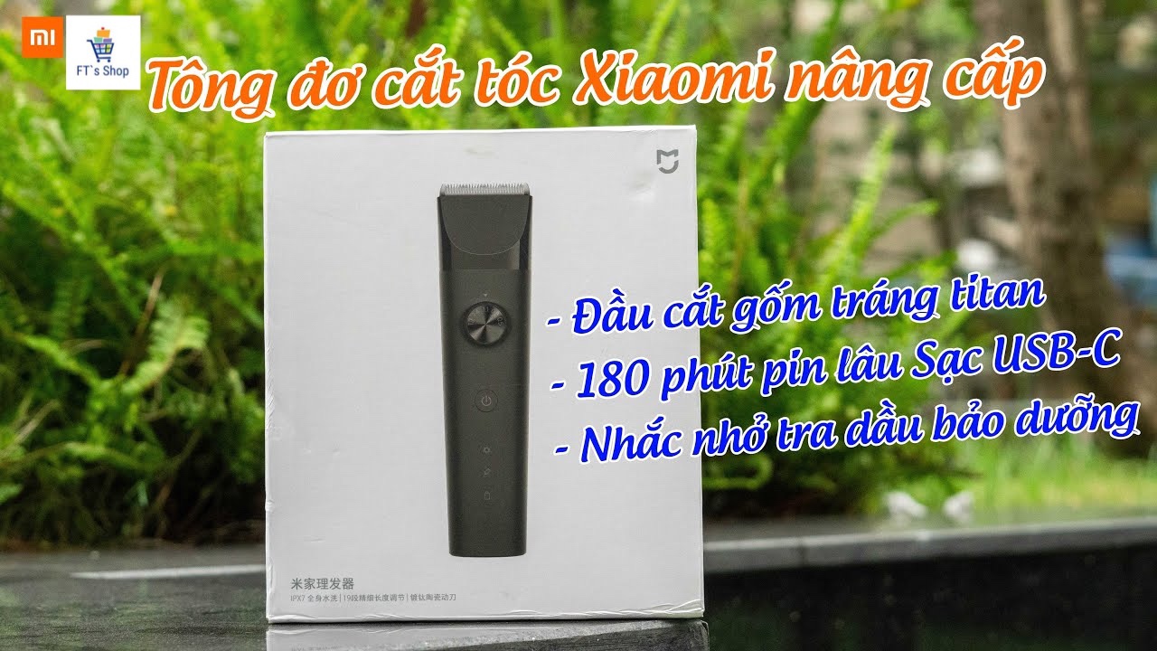 Tông đơ điện Xiaomi Mijia tăng đơ cắt tóc LFQ02KL/SMATE SH-EC32/EC31