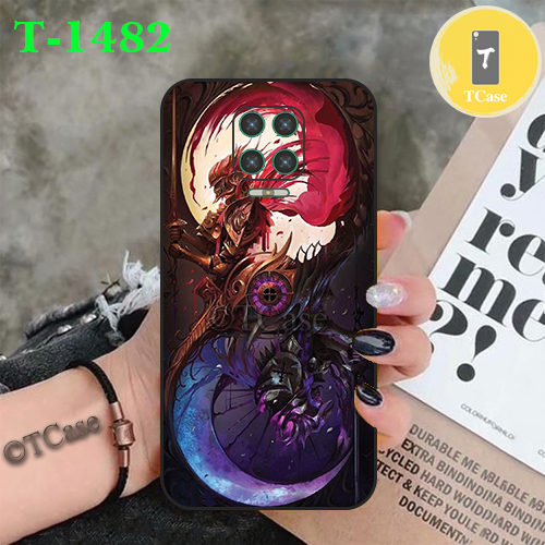 Ốp lưng Vsmart Aris/ Aris Pro dẻo đen in hình Samurai X