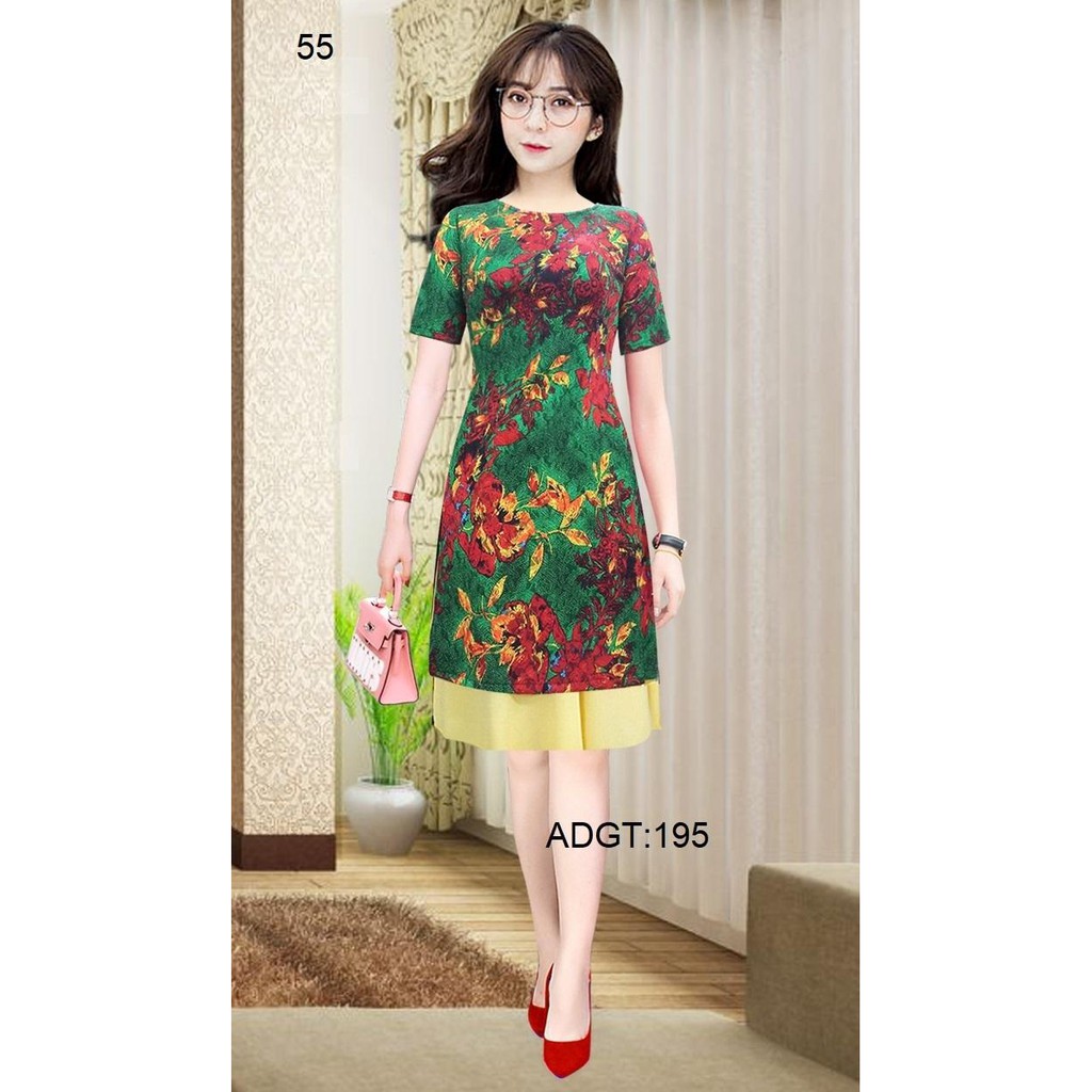 Giá xưởng - áo dài cách tân gấm thun