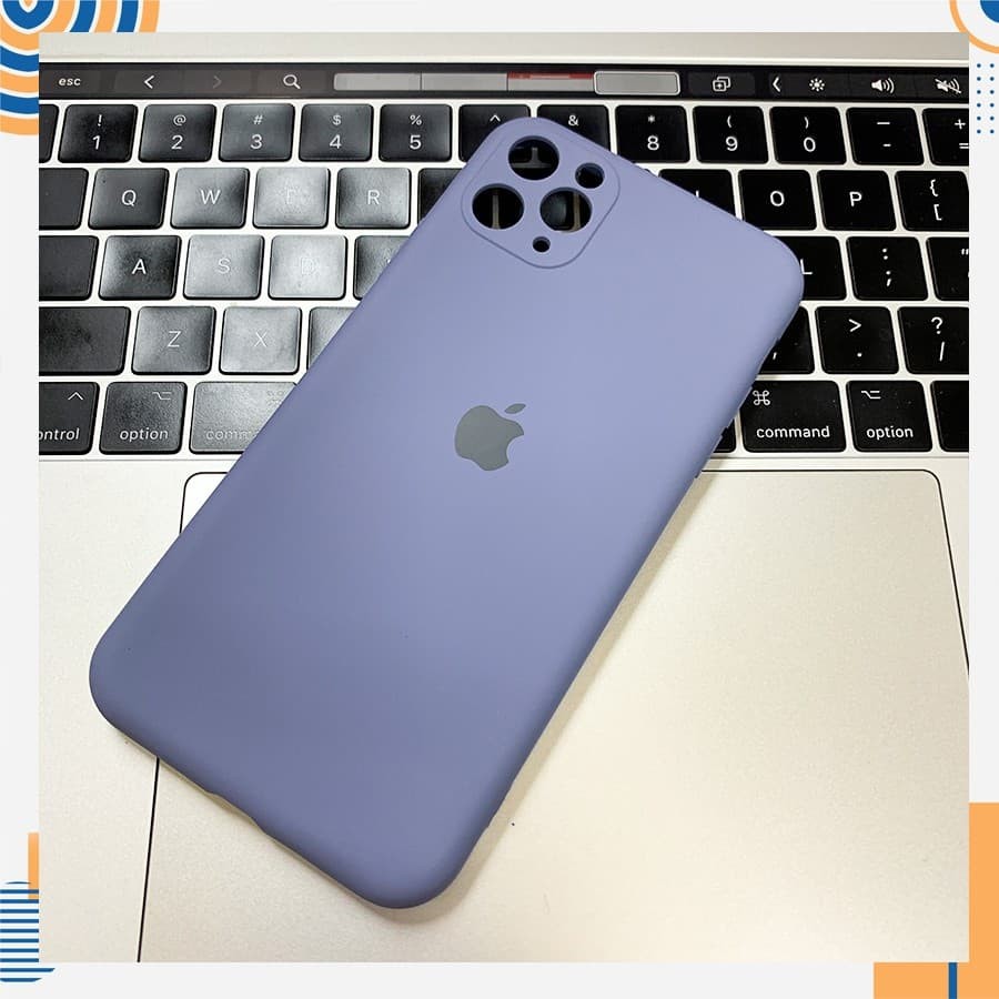 Ốp lưng chống bẩn logo táo iPhone 11 Pro Max