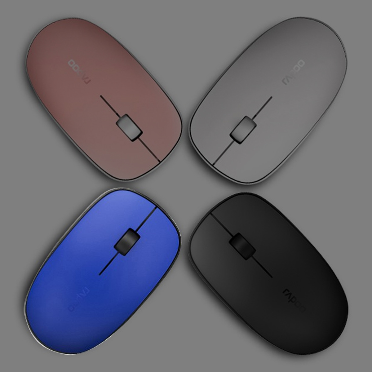 Chuột không dây Rapoo M200 silent 2 chế độ kết nối Wireless / Bluetooth