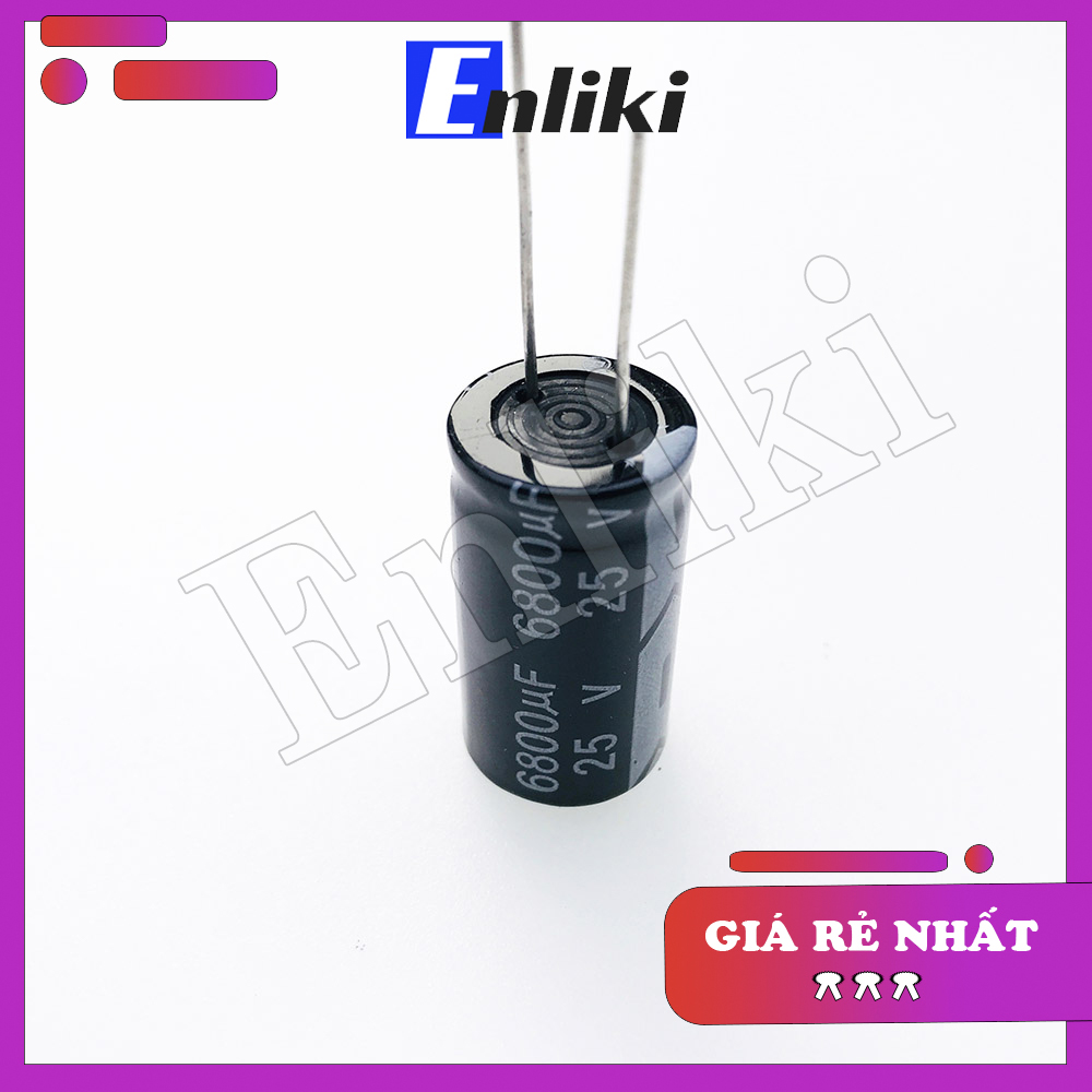Tụ 6800uF 25V kích thước 18x30mm