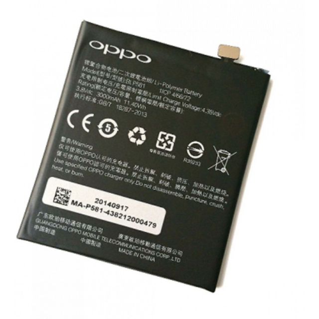 Thay pin oppo r5, oppo blp579 bảo hành 6 tháng
