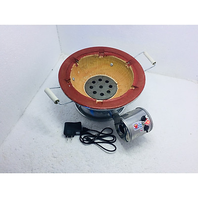 Bếp Than Hoa Có Quạt Gió Trí Việt Size 34cm