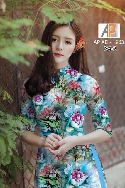 [HCM]Vải áo dài 3D