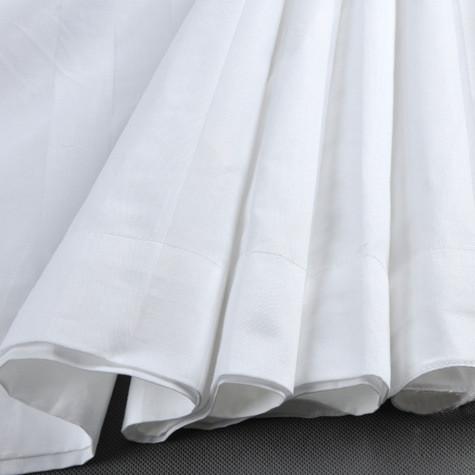 Khách Sạn 5 Sao Satin Vân Sọc 100% Cotton Vải Dệt Bằng Tơ Dệt Nổi Trắng Vân Sọc 80 100% Cotton Ga Giường Vải Cotton Ga Trải Giường Ga Bọc Đệm