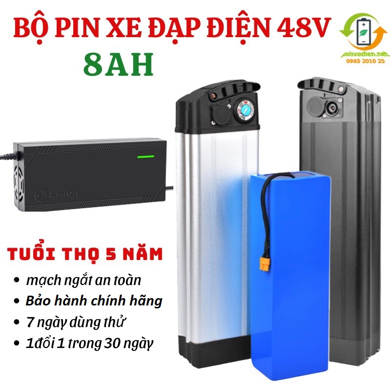 Bộ pin xe đạp điện vỏ nhôm 48V