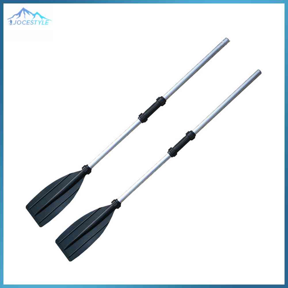 Aluminum Alloy Fishing Boat Rafting Paddle Detachable Kayak 1 Pair 134cm Canoe Surfing Oar