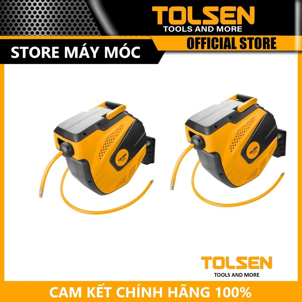 Cuộn ống khí nén tự động 15m tolsen 73159