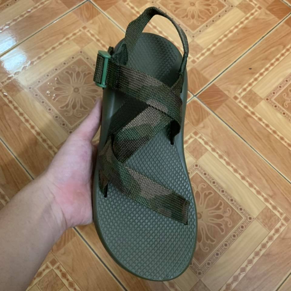 Dép Sandal Nam Chaco Rằn Ri Đế Thơm Mã D101