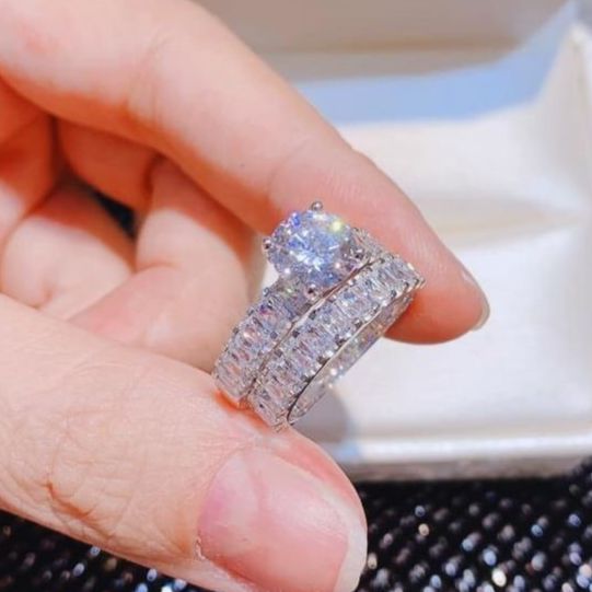 Beautiful women ring, white gold ring, sterling silver ring, luxury Phale ring, luxury diamond ring, 24K non gold ring, wedding gold ring, feng Shui stone ring women's fashion ring-jewelry Gado nm0114 promise not black