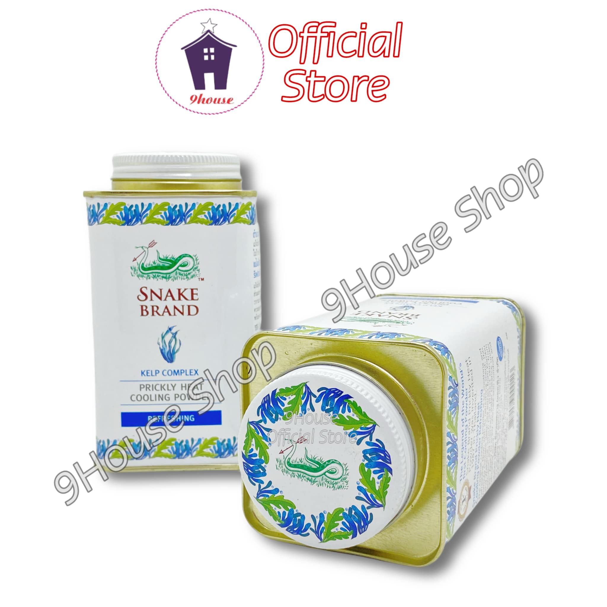 (Nhỏ-140gram) 01 Chai Phấn Lạnh Snake Brand Thailand