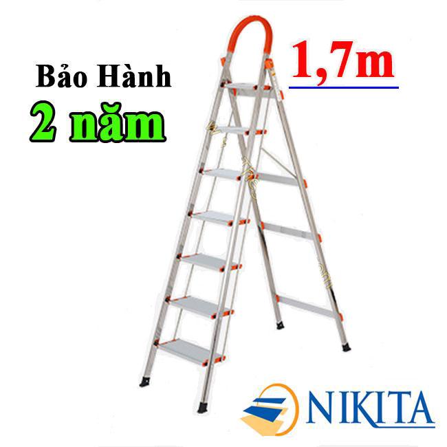 THANG GHẾ INOX 7 BẬC 1.7M NIKITA-NHẬT BẢN KN-IN07