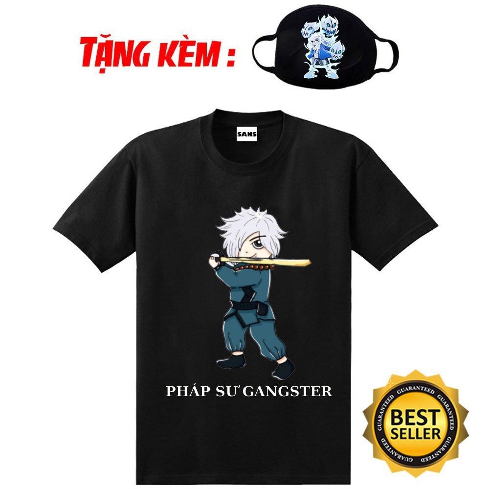 [SALE HOT] BST Áo BIỆT ĐỘI GANGSTER- SANS Undertale độc chất